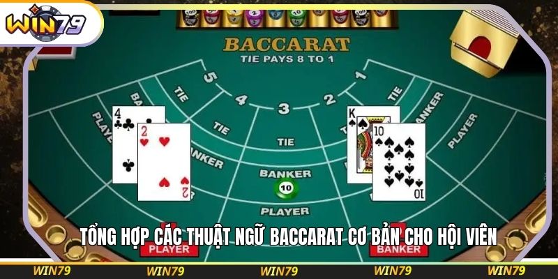 Tổng hợp các thuật ngữ Baccarat cơ bản cho hội viên